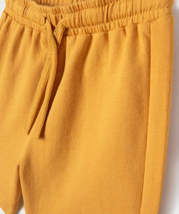 Short en maille French Terry avec taille élastique bébé garçon vue2 - GEMO(BEBE DEBT) - GEMO