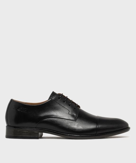 Derby à bout droit dessus cuir homme - Pierre Cardin vue1 - PIERRE CARDIN D - GEMO
