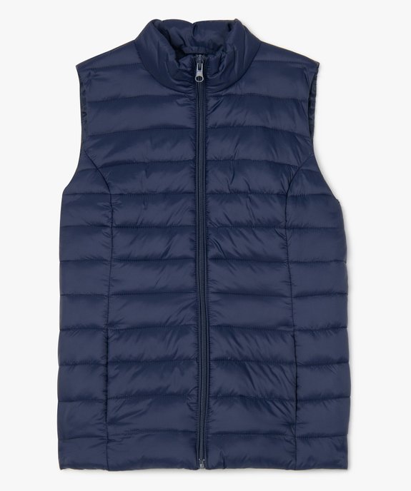 Doudoune femme sans manches avec col montant vue4 - GEMO(FEMME PAP) - GEMO