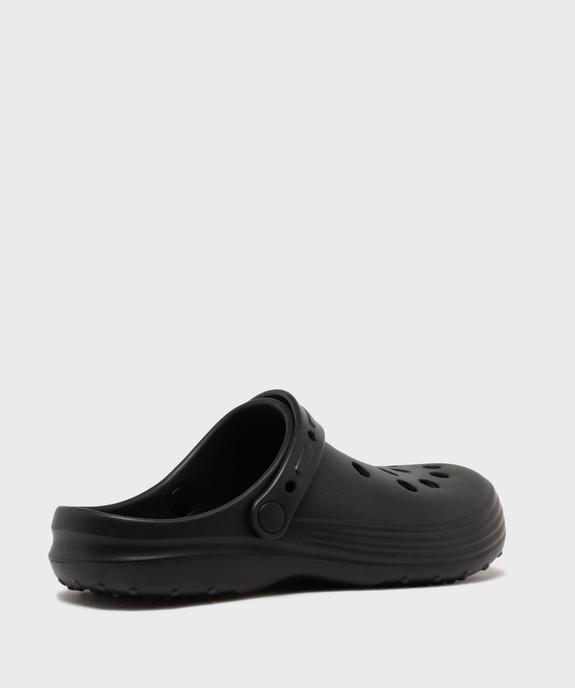 Sabots souples unis et perforés homme vue4 - GEMO (PLAGE) - GEMO