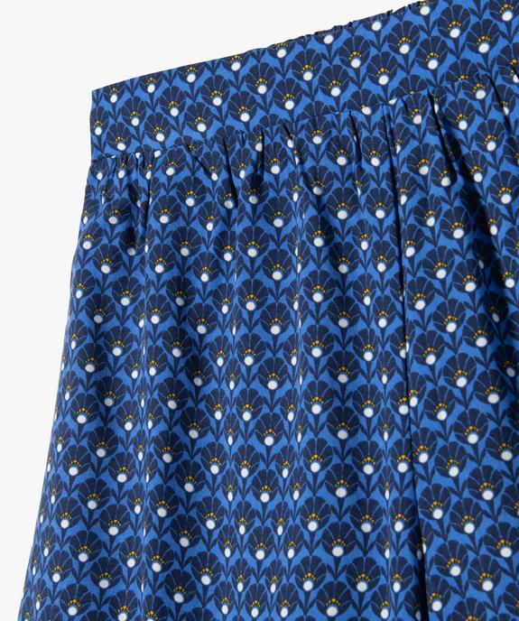 Short fluide imprimé fille vue2 - GEMO (ENFANT) - GEMO