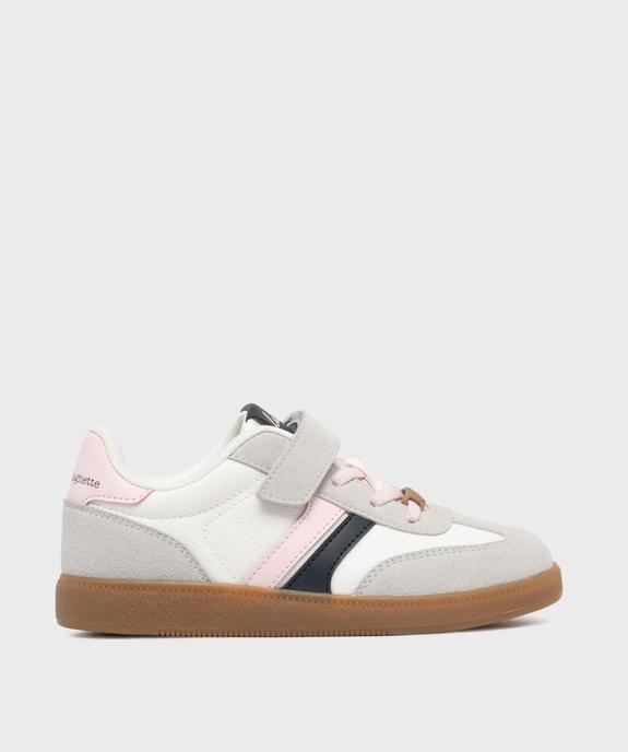 Baskets à scratch esprit campus fille - LuluCastagnette vue1 - LULUCASTAGNETTE - GEMO