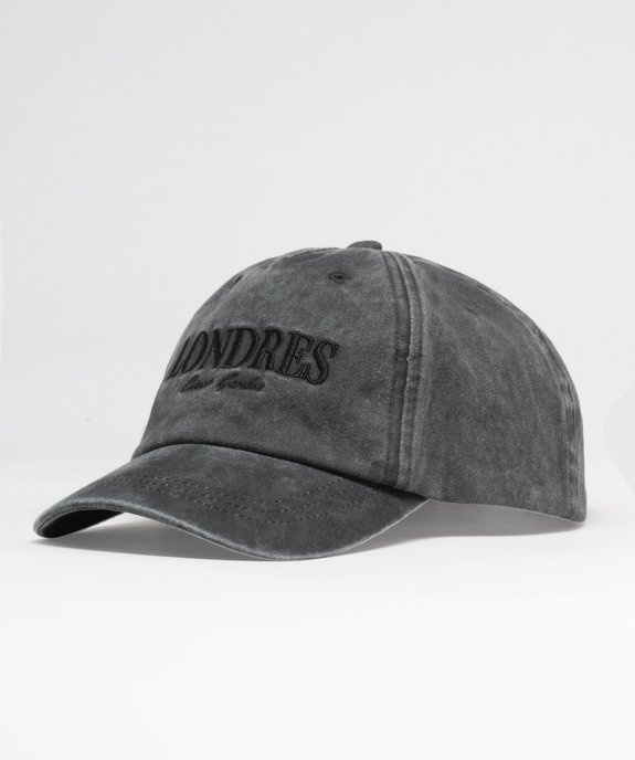 Casquette avec inscription brodée fille vue1 - GEMO (JUNIOR) - GEMO
