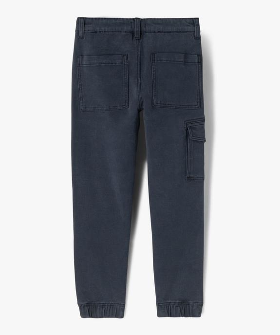 Pantalon cargo bas resserré garçon - GEMO (ENFANT) Pantalon cargo bas resserré garçon vue10 - GEMO (ENFANT) - GEMO