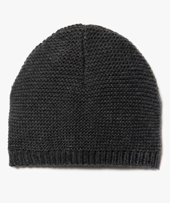 Bonnet bébé en tricot spécial Naissance vue1 - GEMO(BB COUCHE) - GEMO