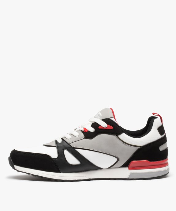 Baskets homme colorées à lacets - Slazenger vue3 - SLAZENGER - GEMO