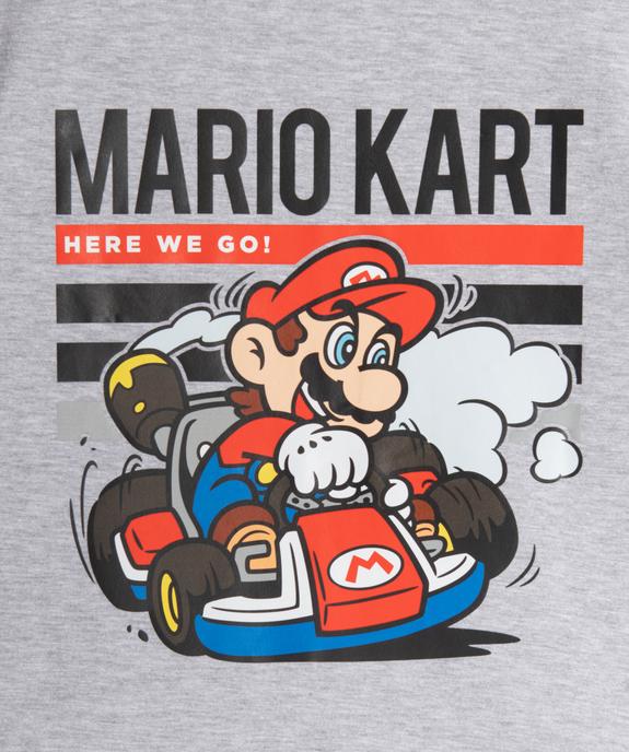 Pyjashort bicolore avec motif Super Mario garçon - MarioKart vue2 - MARIO - GEMO