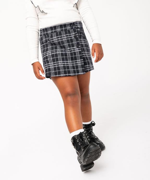 Short jupe à carreaux fille vue1 - GEMO (ENFANT) - GEMO