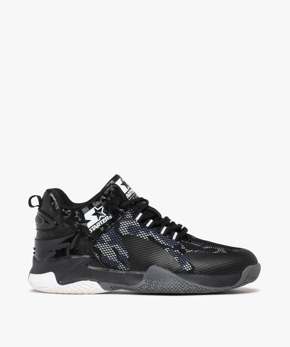 Baskets homme mid-cut en mesh effet militaire et à lacets - Starter vue1 - STARTER - GEMO