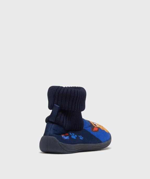 Chaussons chaussettes imprimés garçon - La Pat'Patrouille vue4 - PAT PATROUILLE - GEMO