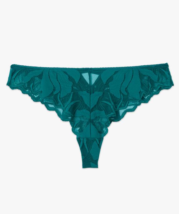 Tanga en dentelle femme vue4 - GEMO(HOMWR FEM) - GEMO