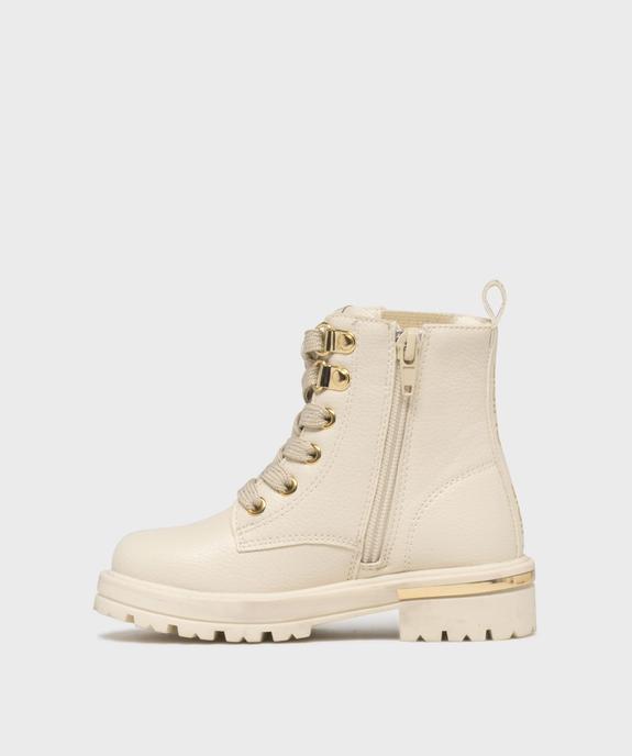 Boots avec élastique et semelle crantée fille - Chipie vue3 - CHIPIE - GEMO