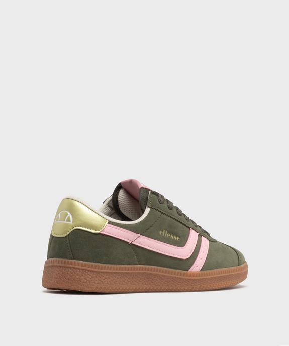 Baskets à lacets avec empiècements scintillants femme - Ellesse vue4 - ELLESSE - GEMO