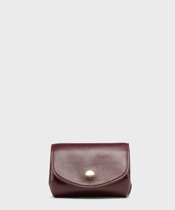 Porte monnaie sans coutures fermeture pression femme vue1 - GEMO (ACCESS) - GEMO