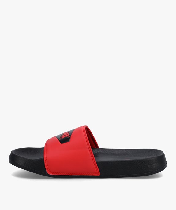 Mules de piscine homme bicolores – Schott N.Y.C. vue3 - SCHOTT - GEMO