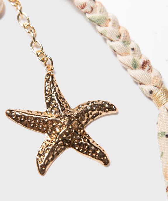 Porte-clés à pampilles style marin vue2 - GEMO (ACCESS) - GEMO