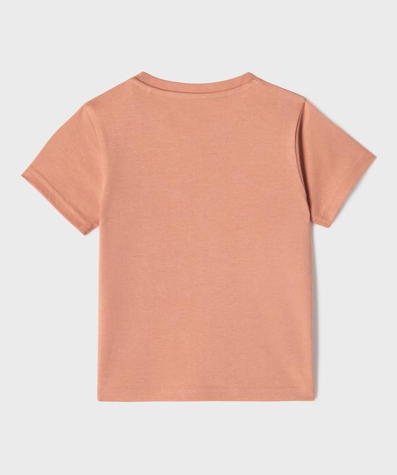 Tee-shirt manches courtes imprimés bébé garçon (lot de 2) vue4 - GEMO(BEBE DEBT) - GEMO