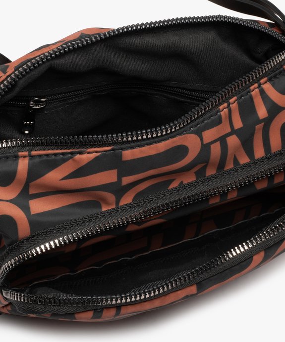 Sac en toile imprimée femme vue3 - GEMO (ACCESS) - GEMO