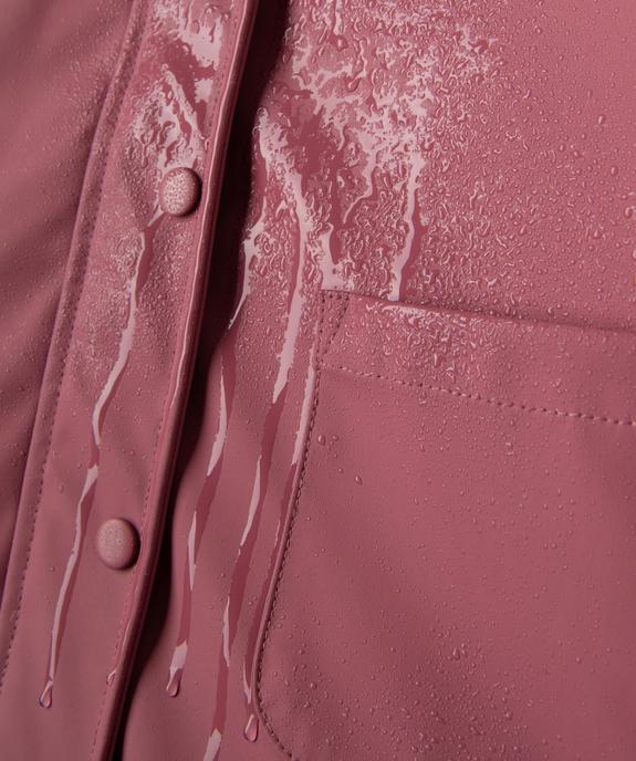 Imperméable chaudement doublé en matière déperlante bébé fille vue4 - GEMO(BEBE DEBT) - GEMO