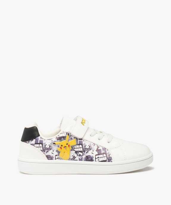 Baskets garçon imprimées Pikachu - Pokémon vue1 - POKEMON - GEMO