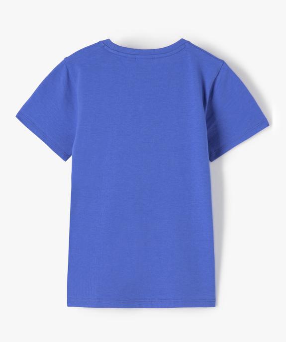 Tee-shirt garçon à motif brillant - Spiderman vue3 - SPIDERMAN - GEMO