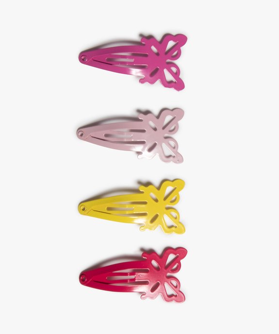 Pinces à cheveux fille papillon (lot de 4) vue1 - GEMO (ACCESS) - GEMO