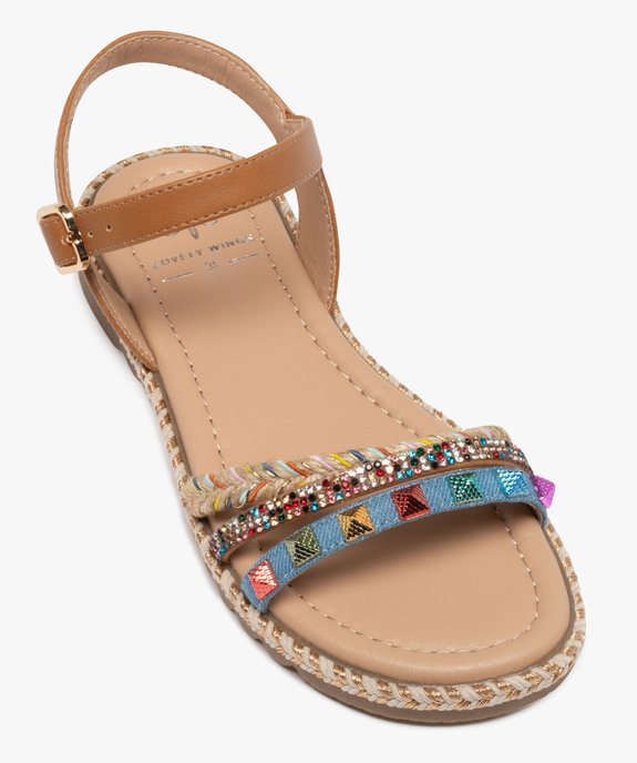 Sandales à brides fantaisie et semelle crantée fille vue5 - LOVELY WINGS - GEMO