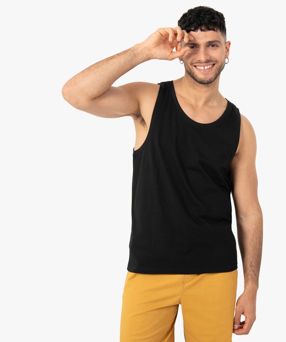 Débardeur homme uni vue1 - GEMO (HOMME) - GEMO