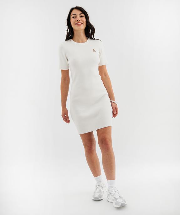 Robe pull en maille côtelée fille - LuluCastagnette x Alizée vue4 - LULUCASTAGNETTE - GEMO