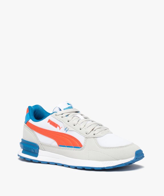 Baskets garçon retro running à lacets – Puma Graviton vue2 - PUMA - GEMO
