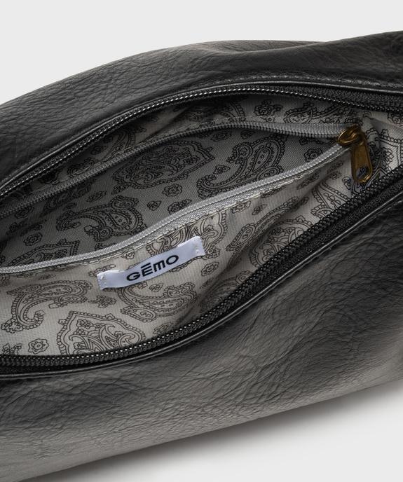 Sac à bandoulière avec poches zippées femme vue3 - GEMO (ACCESS) - GEMO