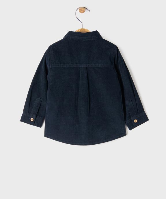 Ensemble 2 pièces bébé garçon : tee-shirt et chemise - LuluCastagnette vue3 - LULUCASTAGNETTE - GEMO
