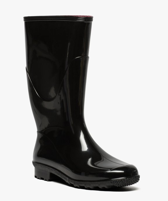 Bottes de pluie en caoutchouc vue2 - GEMO (EQUIPT) - GEMO