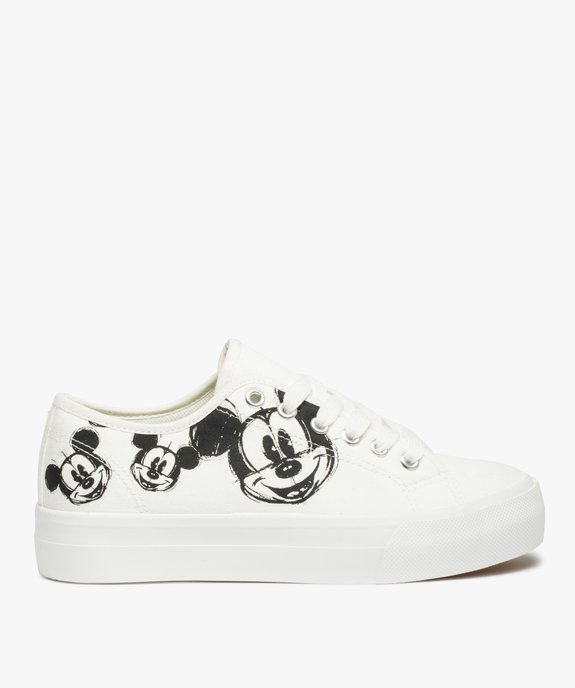 Baskets femme en toile dessin Mickey – Disney vue1 - MICKEY - GEMO