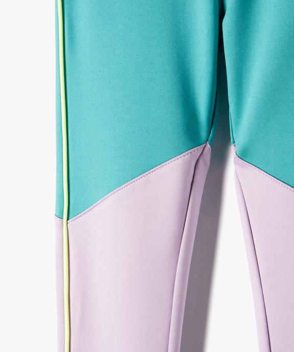 Leggings tricolore spécial sport fille  vue2 - GEMO (ENFANT) - GEMO
