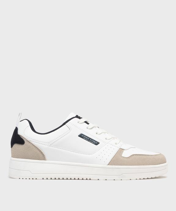 Baskets basses de ville perforées homme vue1 - URBAN STEPS GEMO FOR GOOD - GEMO