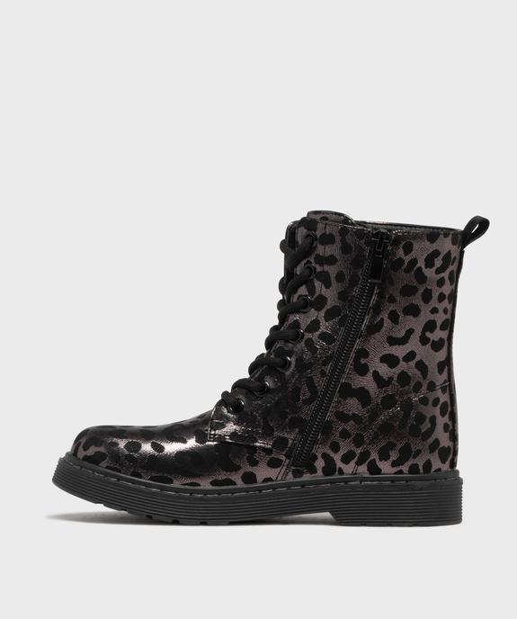 Bottines irisées à motifs tachetés fille - Chipie vue3 - CHIPIE - GEMO