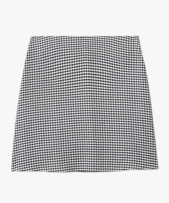 Jupe femme fluide coupe trapèze vue4 - GEMO(FEMME PAP) - GEMO