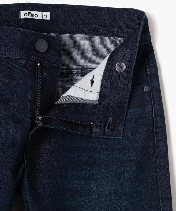 Bermuda en denim coupe slim garçon vue2 - GEMO (JUNIOR) - GEMO
