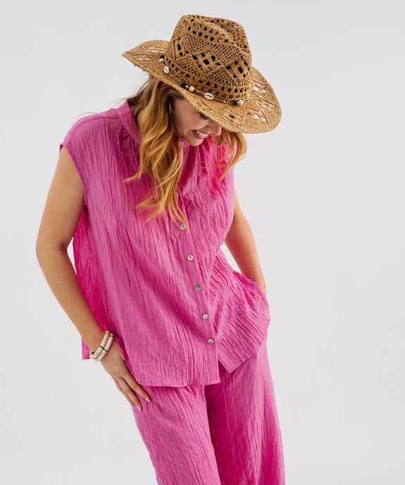 Blouse sans manches coupe oversize femme vue1 - GEMO(FEMME PAP) - GEMO