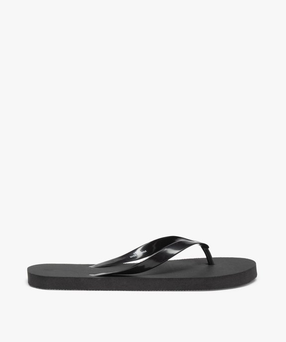 Tongs garçon monochromes à brides souples vue2 - GEMO (ENFANT) - GEMO