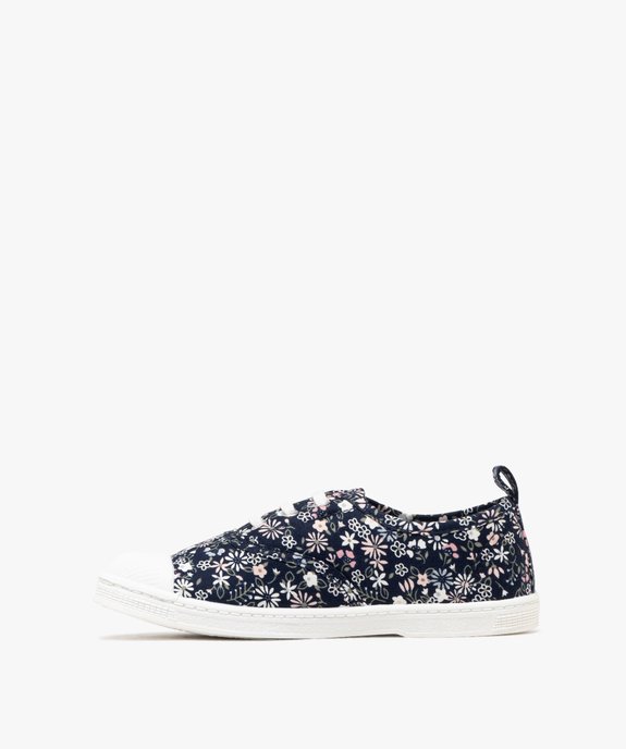 Chaussures en toile à lacets élastiques et bout en gomme fille vue4 - LOVELY WINGS - GEMO