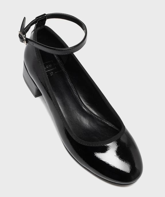 Ballerines à talon et bride cheville femme vue5 - FOLLOW ME - GEMO
