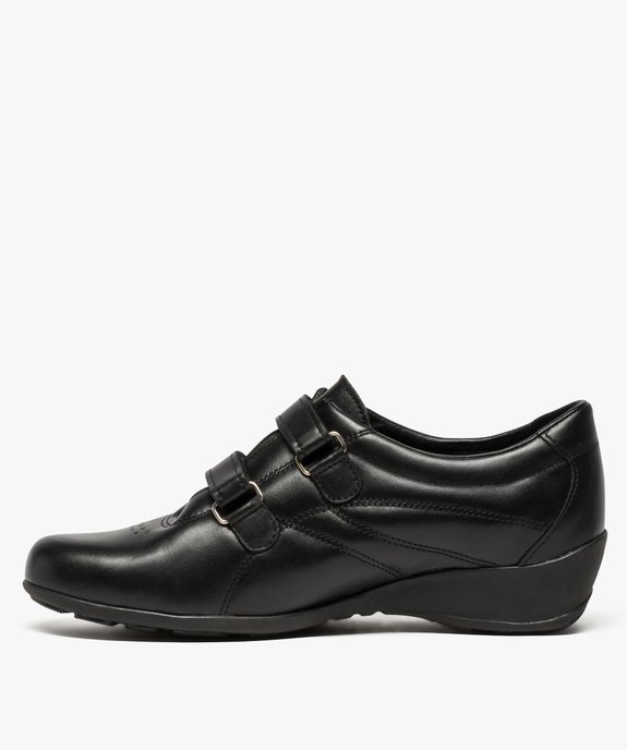 Chaussures femme gamme confort dessus cuir - Bopy vue3 - BOPY - GEMO