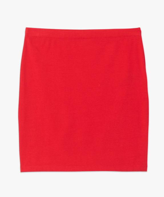 Jupe femme courte en jersey forme tube vue4 - GEMO(FEMME PAP) - GEMO