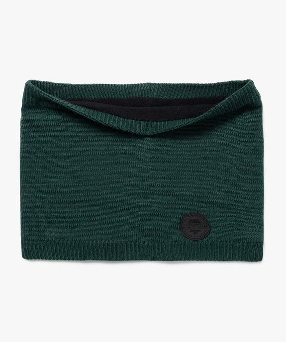 Snood avec doublure polaire garçon vue1 - GEMO 4G GARCON - GEMO