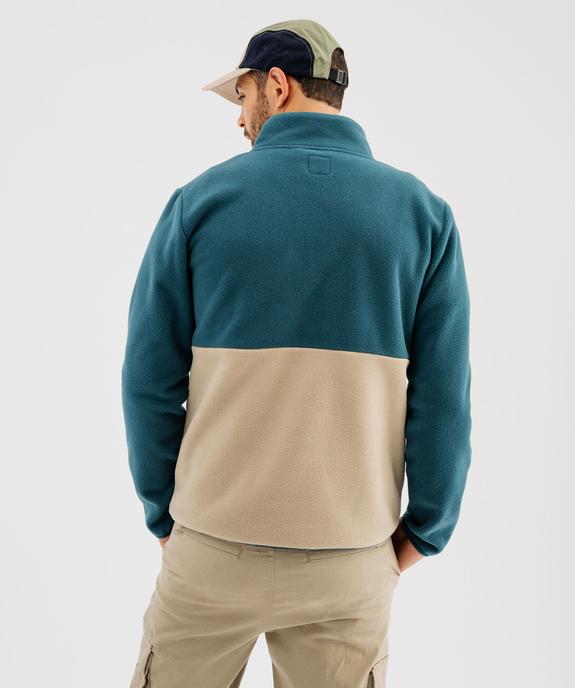 Sweat polaire à col camionneur homme - Roadsign vue7 - ROADSIGN G4G - GEMO