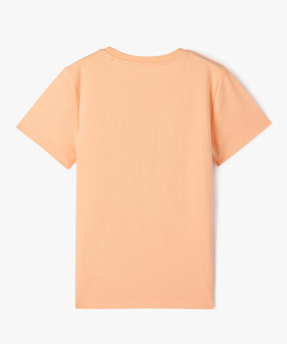 Tee-shirt à motif estival pour garçon vue3 - GEMO (ENFANT) - GEMO