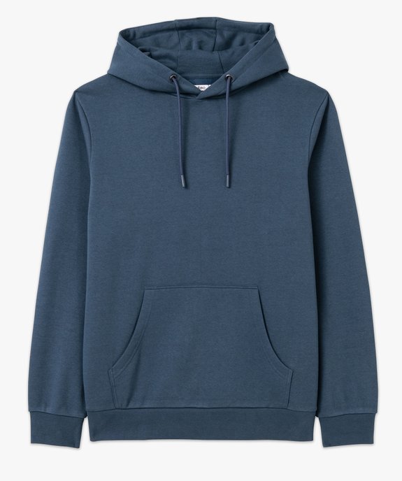 Sweat à capuche intérieur molletonné homme vue4 - GEMO 4G HOMME - GEMO