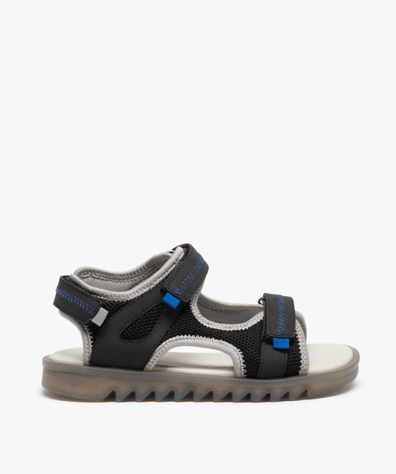 Sandales sport garçon à brides scratch et semelle crantée vue1 - GEMO 4G GARCON - GEMO